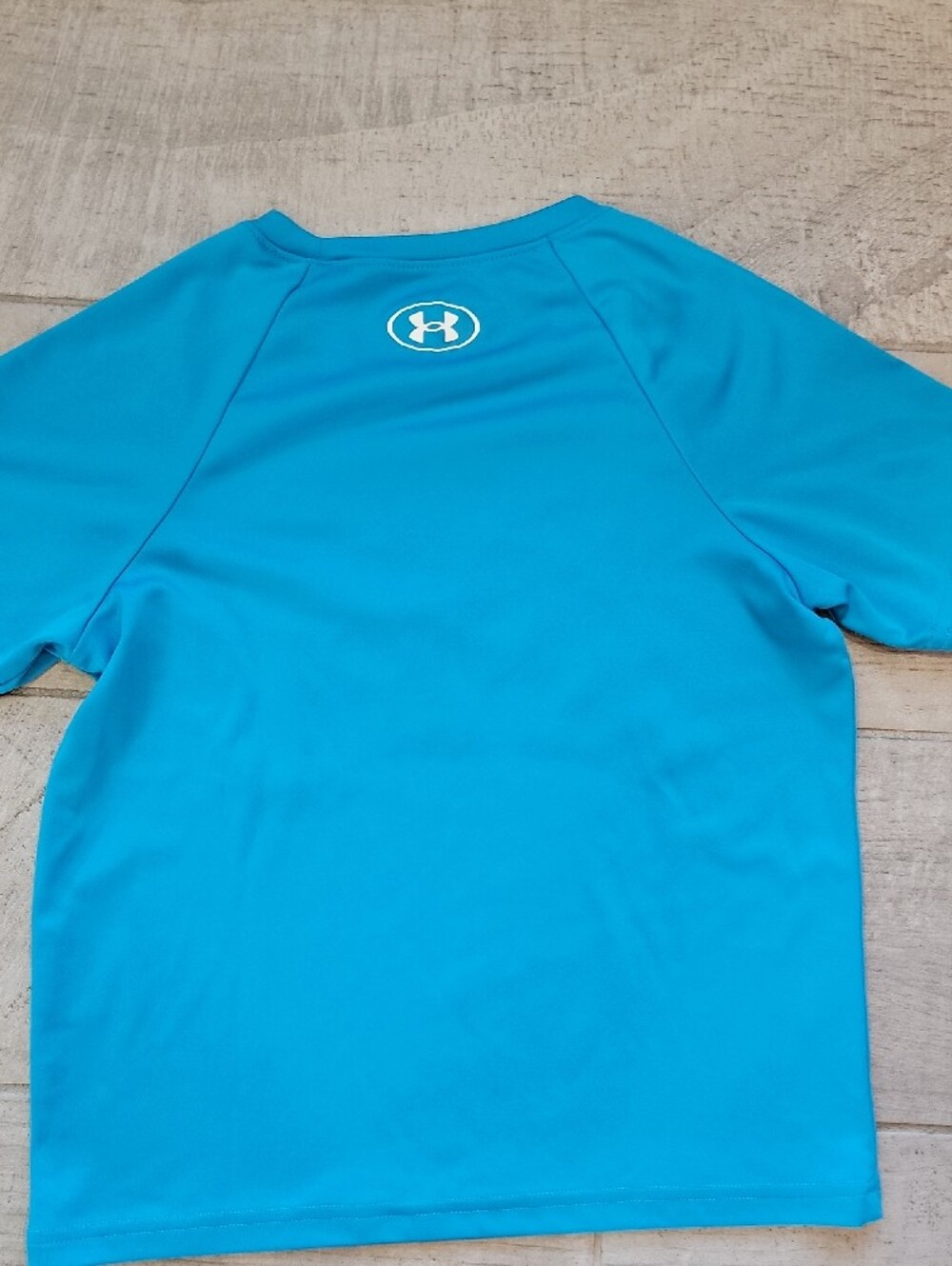 Under Armour Boys' Short Sleeve Tees - Light Blue, Teal & Navy - Picture 14 of 14